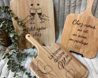 Planche à découper personnalisée – Cadeau unique – Déco cuisine