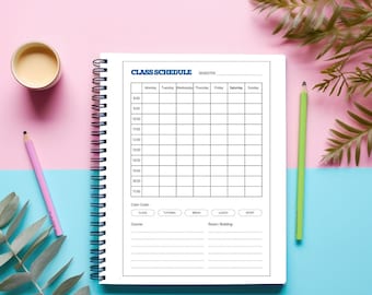 Afdrukbare leerlingplanner