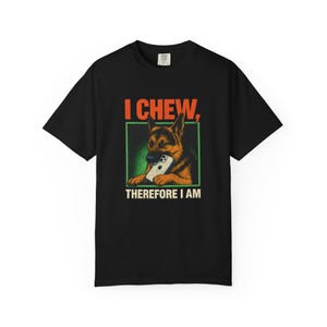 Funny German Shepherd T-Shirt: Vintage Dog Meme Tee
