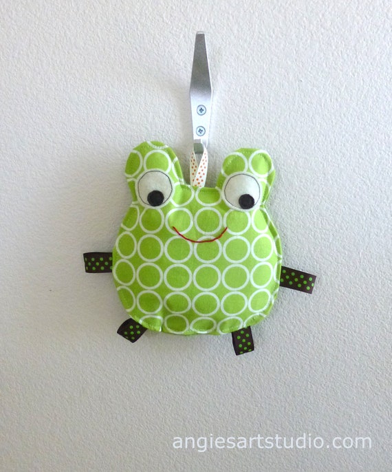 Filip the Frog, Baby Toy, Crinkle Toy, Great Unisex Baby Gift