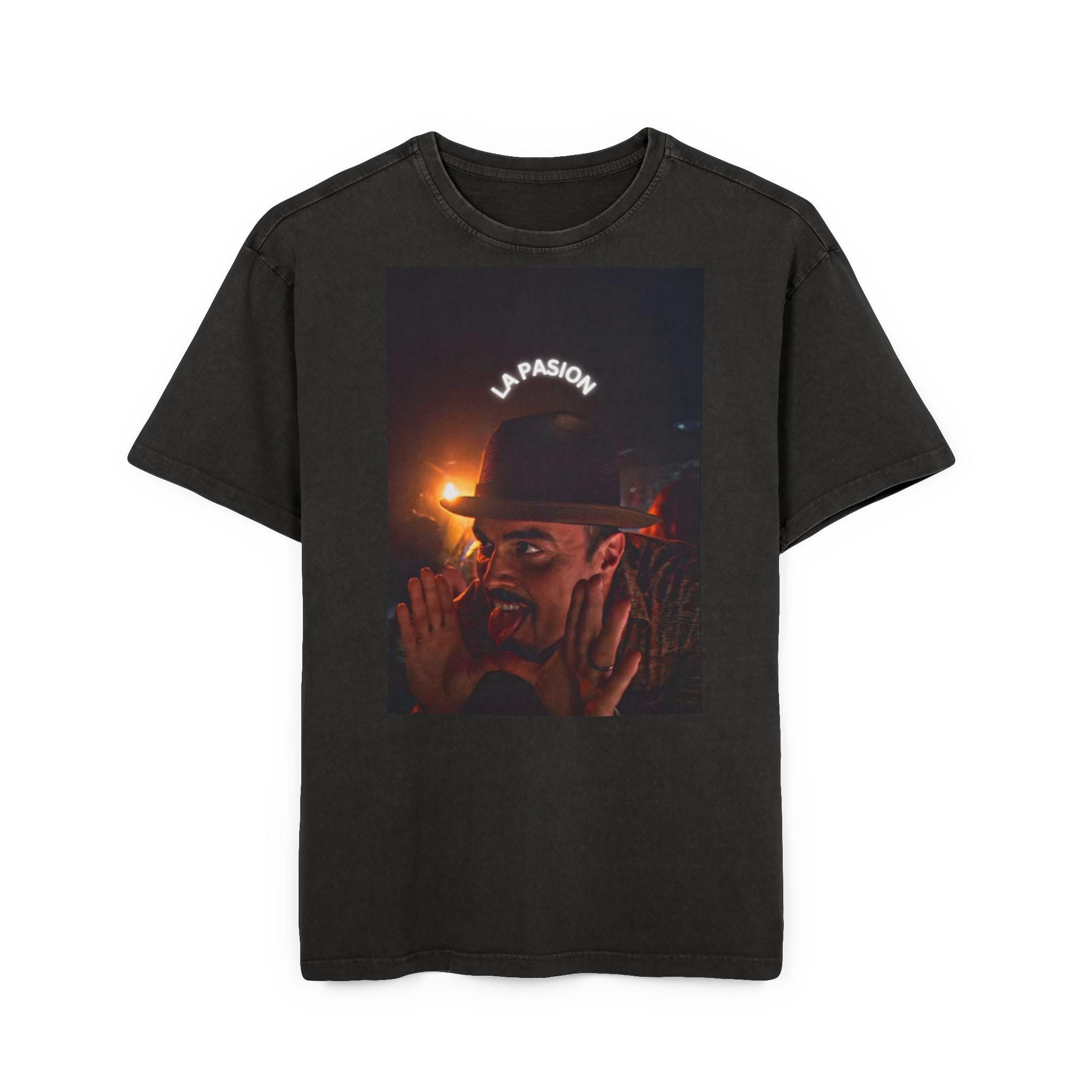 La Pasion Batista - oversized black tee