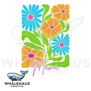 Mama Flores PNG, Flores de Verão PNG, Verão PNG, Flores png, Flores Brilhantes png, Flores Abstratas png
