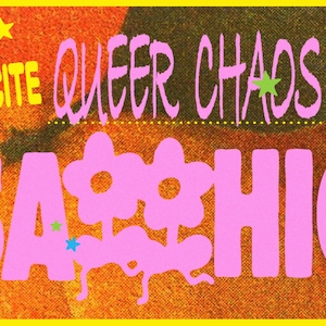 Caos Queer - Cartão Postal LGBTQ+