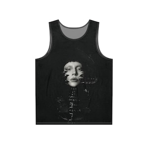 Lady Gaga Mayhem Tank Top | Gothic Sleeveless Concert Shirt