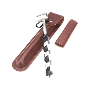 Hand Auger Wrench Tool – Manual Wood Drill for Camping, Bushcraft and Outdoor Survival | Hole Maker for Woodworking & DIY Gear