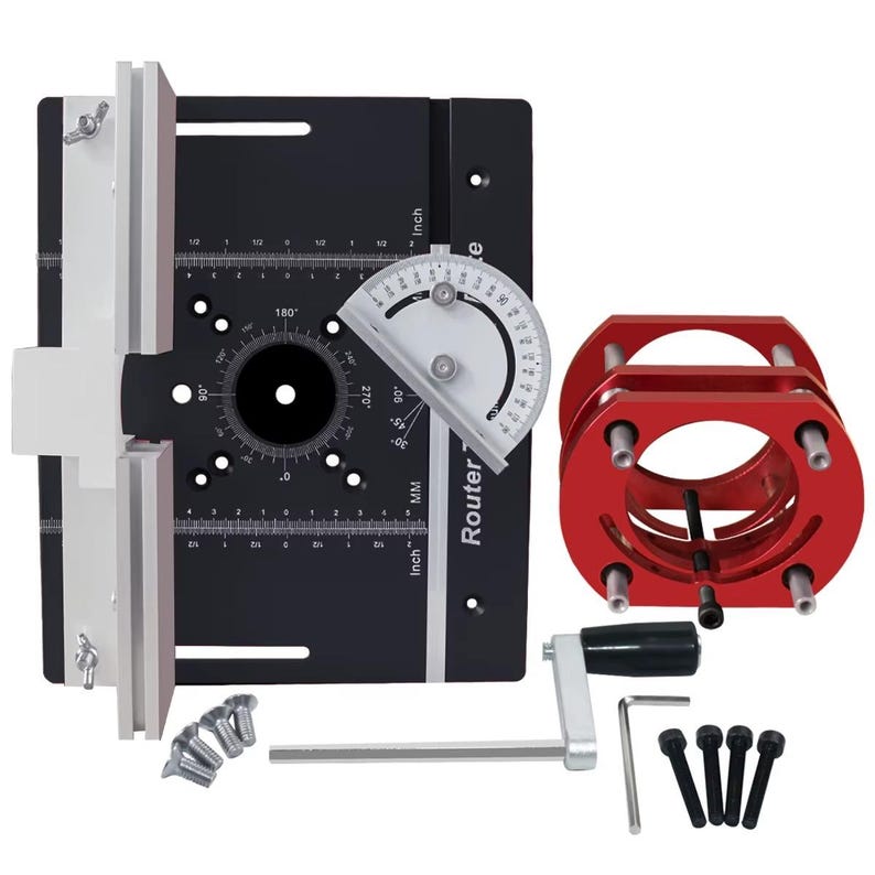 Palm Router Table Insert New Router Table Insert Plate Set With Router Lift for Woodworking ...