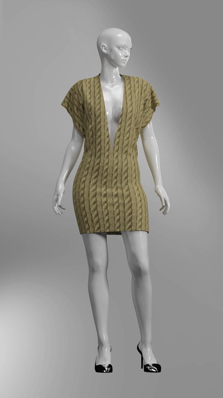 Knit Tube Dress - Etsy