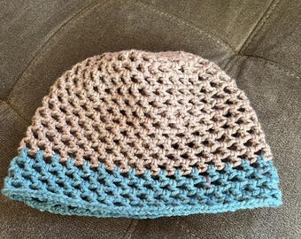 Gorro de calavera de verano tejido a crochet