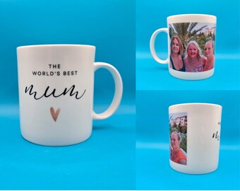 World’s Best Mum Mug – Gift for Mum, Mother’s Day Coffee Cup, Birthday Present for Mum, Personalised Tea Cup, Best Selling Mugs