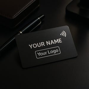 Kontaktlöst NFC-visitkort i metall, anpassningsbart bild 7