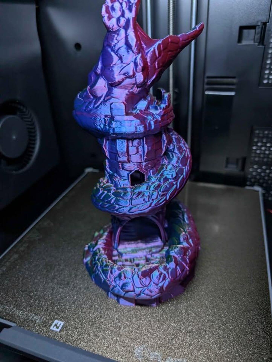 Custom Dice Tower | 3D Printed | Smooth Rolls for D&D / TTRPG - Etsy