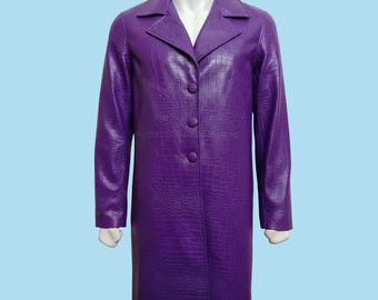 Purple Trench Coat |