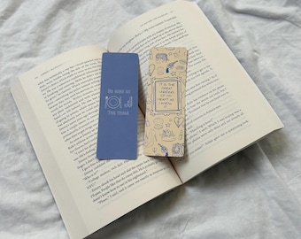 Daisy Haites Inspired Bookmark  - Bookish - Gift