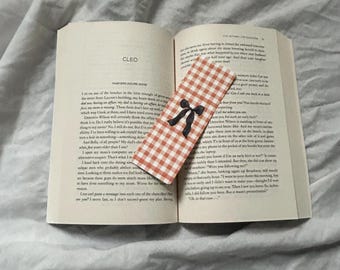 Orange and Black Bow - Autumn - Pumpkin Season - Orange - Bow - Bookish - Gift