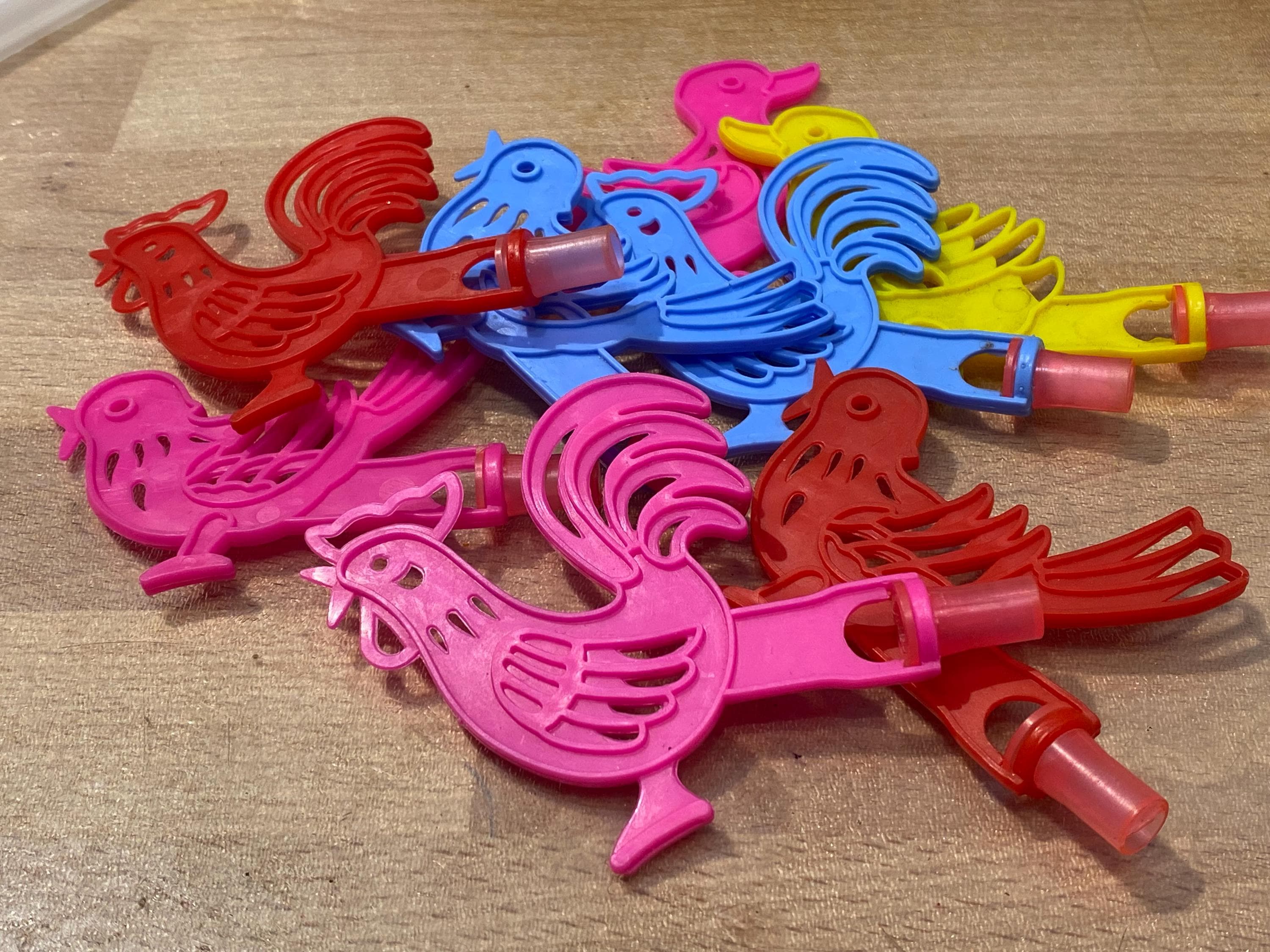 Vintage 1960's Soft Plastic Whistle Toy Made in West Germany