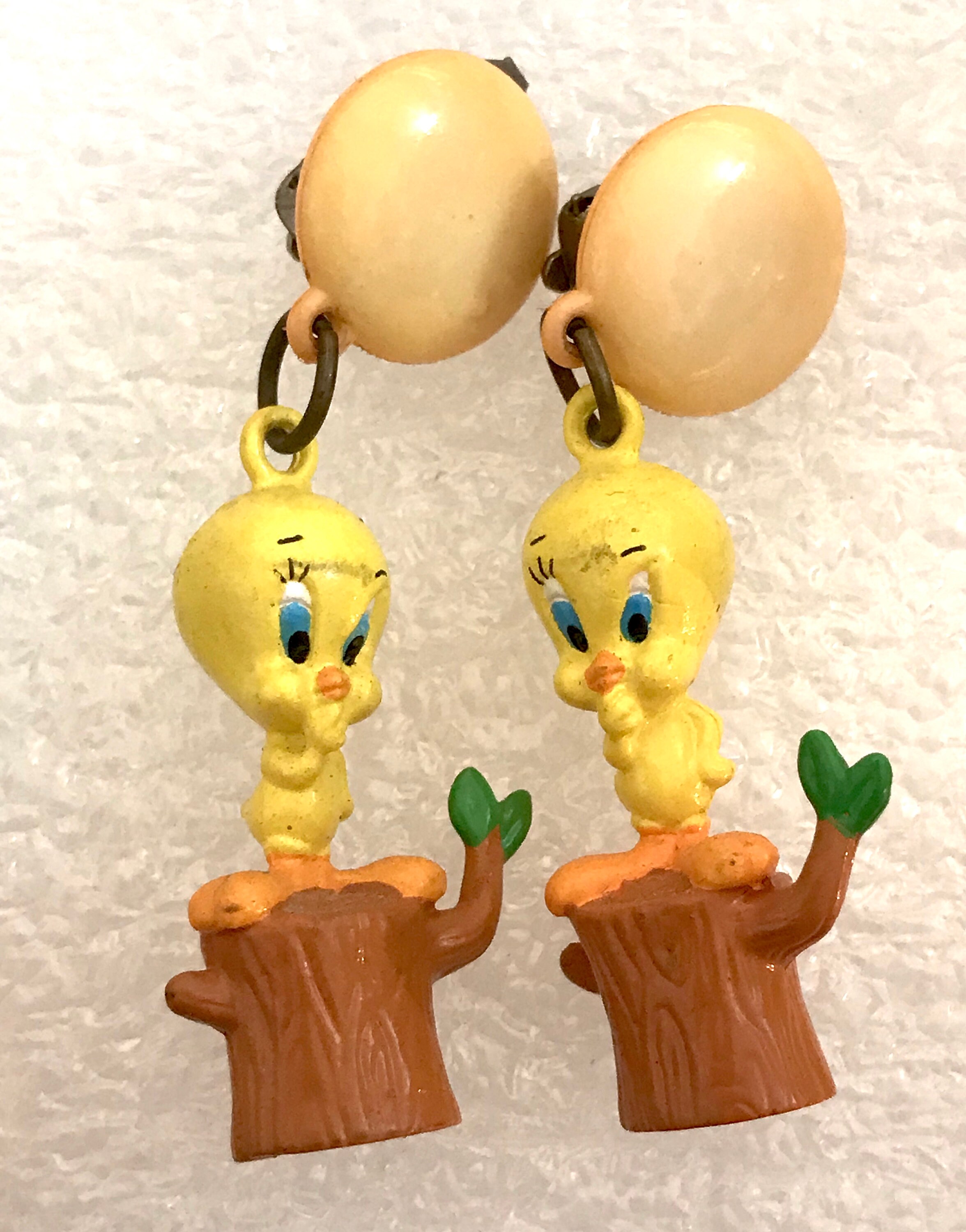 Tweety bird shop earrings