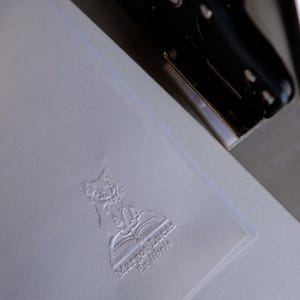 CUSTOM BOOK EMBOSSER | Personalized bookplate stamp | Book embosser | Dry stamp | Ideal gift for readers image 12