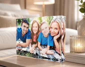 Custom photo printing on 3D acrylic plate | Custom acrylic photo block, custom photo printing