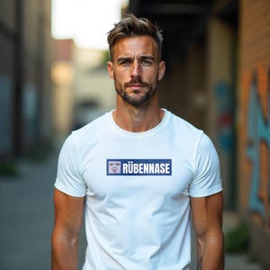 Rübennase Shirt – Lustiges Gen X T-Shirt mit frechem Spruch – Kultiger 80er 90er Humor – Geschenk für Freunde mit Ironie