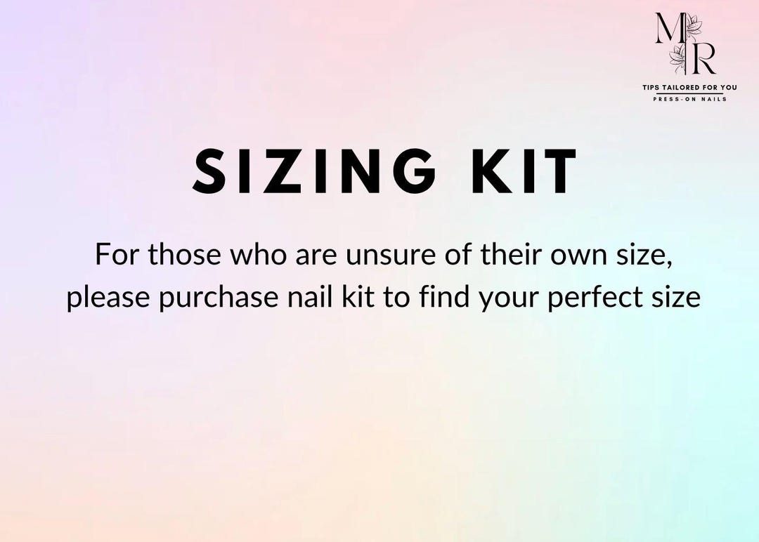 Sizing Kit - Etsy