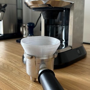 Weniger Sauerei! Siebträger Einfülltrichter für DeLonghi Dedica 51 mm