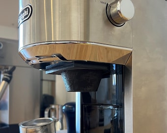 Weniger Sauerei! Kaffeemühlen Trichter für DeLonghi Dedica KG521