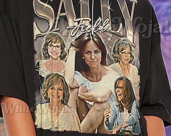 Sally Field Bootleg Shirt, Vintage Schauspielerin Star Hollywood Legende Promi-T-Shirt, 90er Jahre Retro Throwback T-Shirt, Sally Field Pullover