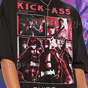 Kick Ass Bootleg Shirt, Vintage Superhero Action Comedy Movie Tee, 90s Retro Throwback T-shirt, Kick Ass Sweater