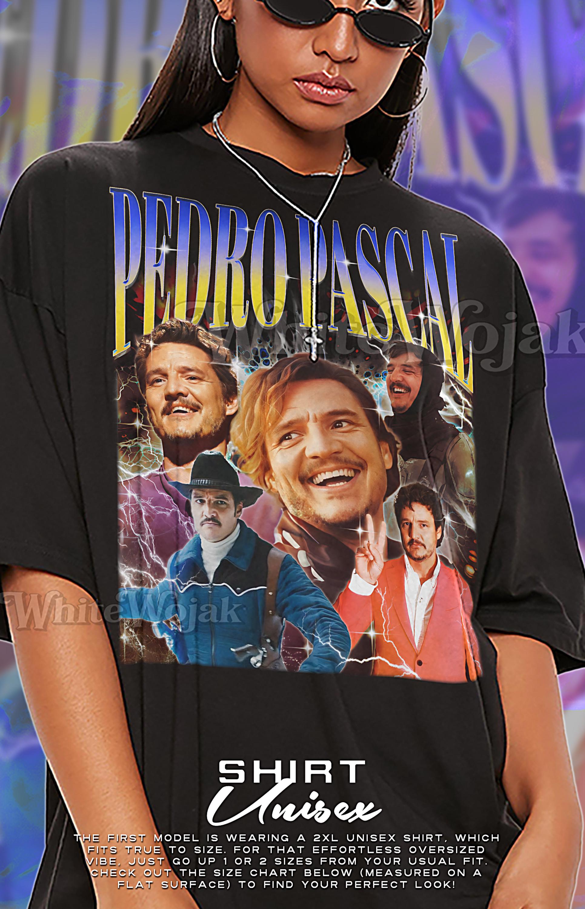 ペドロ・パスカルTシャツ、ペドロ・パスカル長袖Tシャツ、ソフト