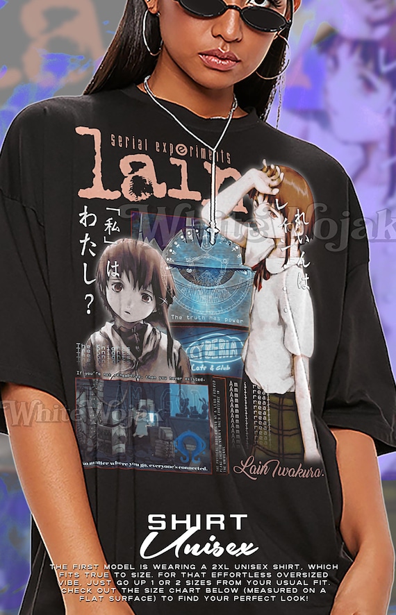 EXPERIMENT LAIN T-shirt, Experiment Lain Longsleeve, Wired Soul