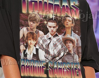 Shirt Thomas Brodie Sangster, vintage acteur ster beroemdheid artiest T-shirt, jaren 90 retro throwback T-shirt, trui Thomas Brodie