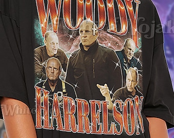 Woody Harrelson Bootleg Shirt, Vintage Actor Star Celebrity Performer Tee, 90s Retro Throwback T-shirt, Woody Harrelson Sweater
