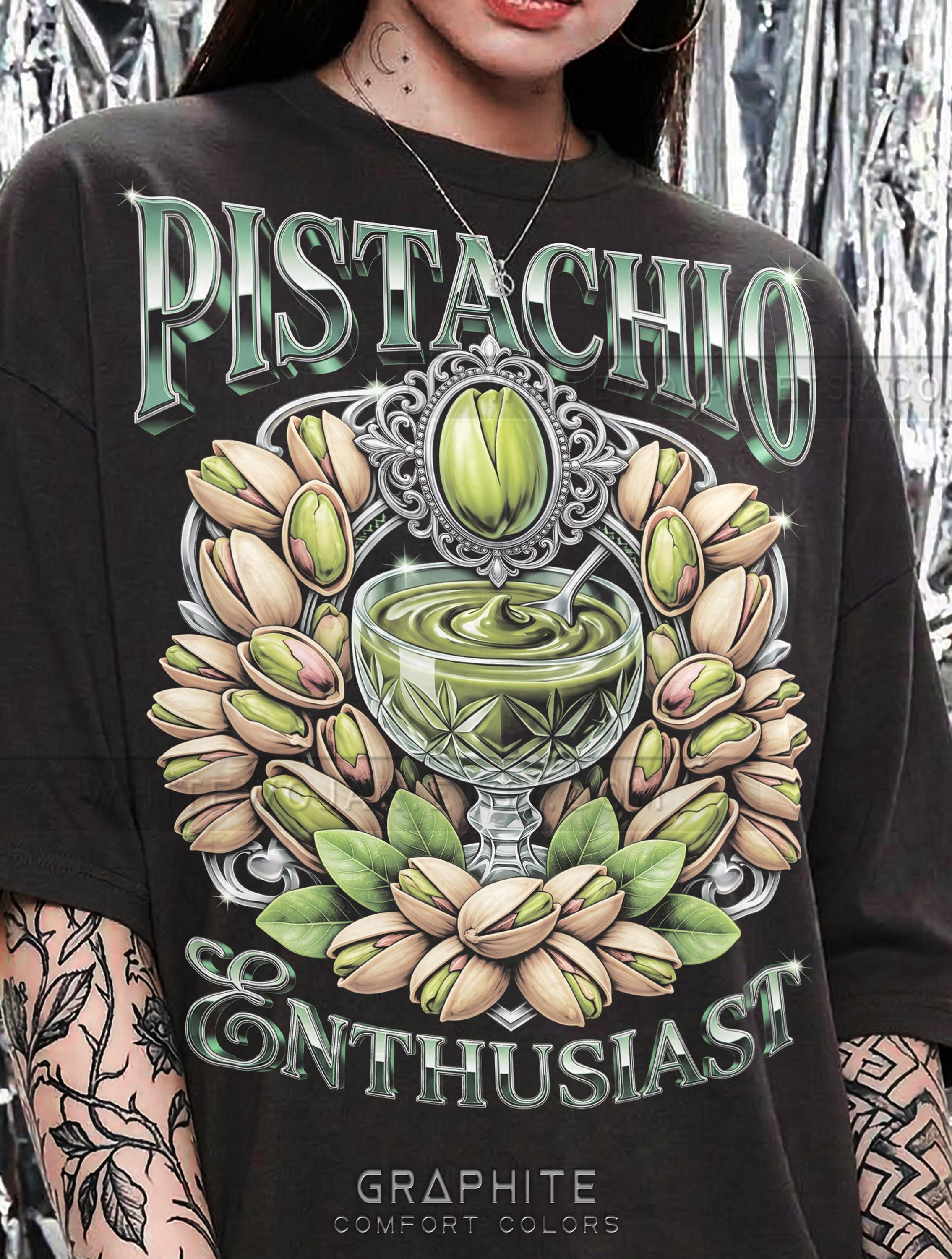 VERSIONOFYOU NEWTankBraTop M/PISTACHIO新品 Pistachio Enthusiast Nut Lover Pistachios Comfort Colors® Tshirt