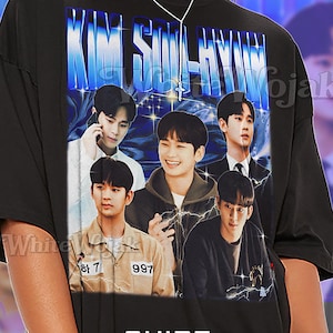 Kim Soo Hyun Bootleg Shirt, Vintage Actor Star K-Drama Celebrity Tee, 90s Retro Throwback T-shirt, Kim Soo Hyun Sweater