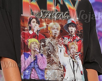 KEY SHINEE Singer Vintage Shirt, Key Shinee Homage Tshirt, Key