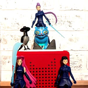 KPop Demon Hunters Custom Tonie Set, Tonie Box Compatible! Audio add on included