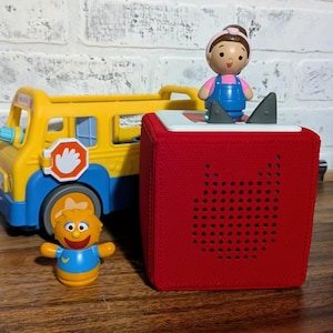 Ms. Rachel custom Tonie & Wheels on the Bus Set: Custom Audio, Toniebox Compatible