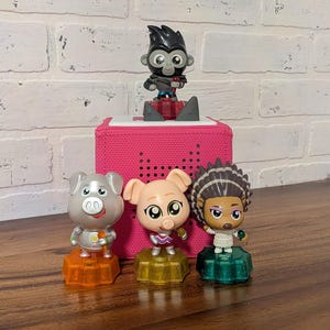 Sing Character Tonies Johnny, Rosita, Ash, Gunter  - Custom Audio, Toniebox compatible