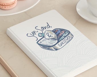 Diario di viaggio delle sardine: quaderno di scrittura con copertina rigida e stravagante