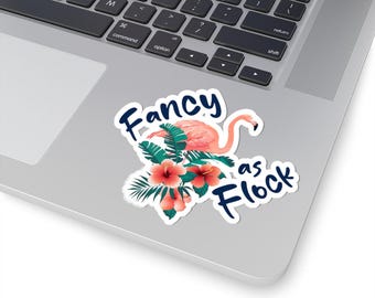 Fancy Flock Travel Stickers: Waterproof Vinyl Decals for Laptops, Journals