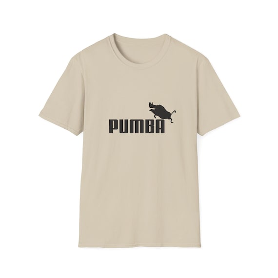 Funny Pumba Shirt | Brand Logo Parody Softstyle Tee | Funny Brand Parody T-Shirt | Humor parody Gift for cartoon fans.