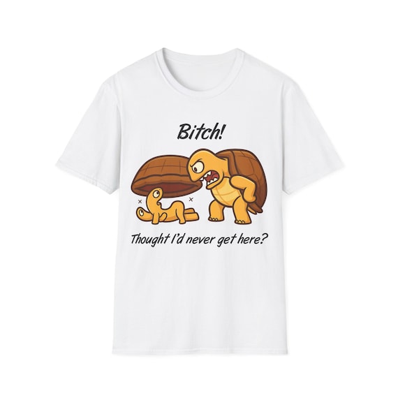 Funny Turtle Revenge Shirt | Savage Animal Humor Tee | Hilarious Tortoise Cartoon Gift
