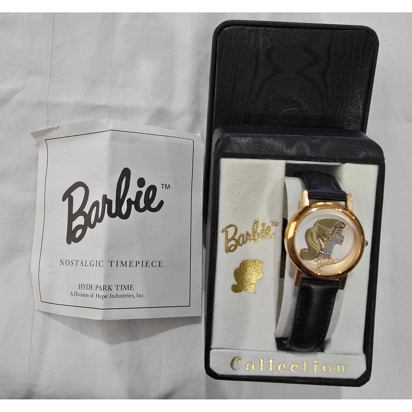Barbie nostalgia timepiece Fossil Pretty and Pink Barbie Watch 1994 – Doll Peddlar main image 3