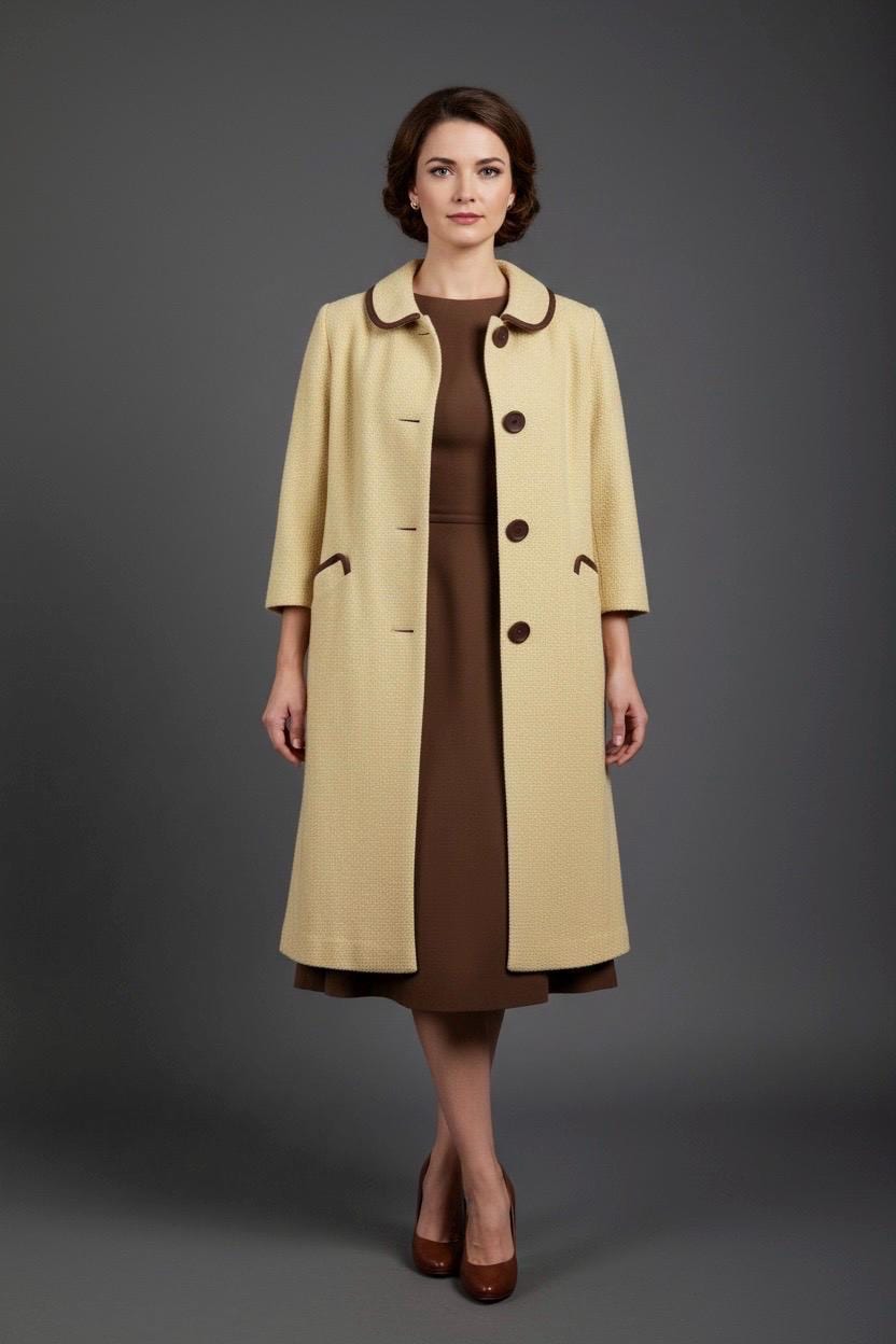 1960s Womens Coat - Etsy Canada