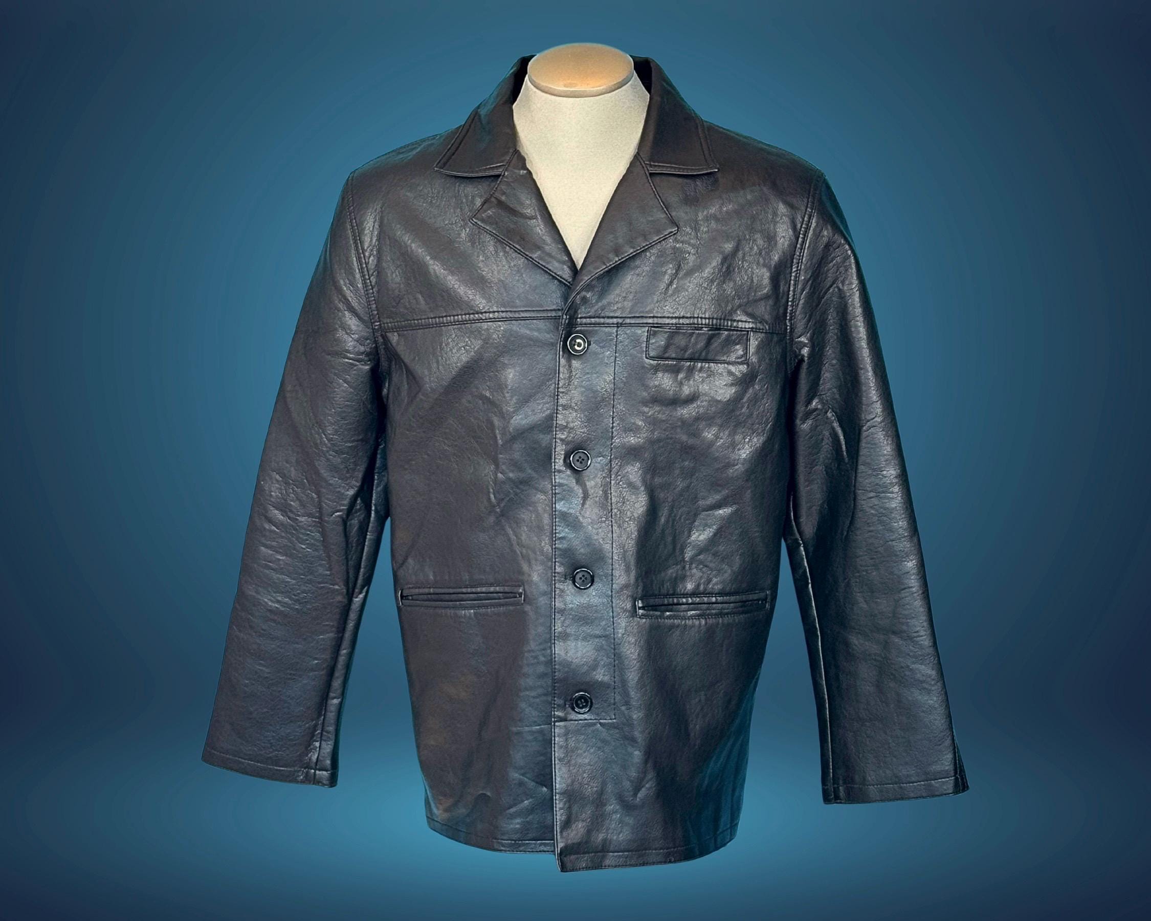 Dolce Gabbana Leather Jacket - Etsy