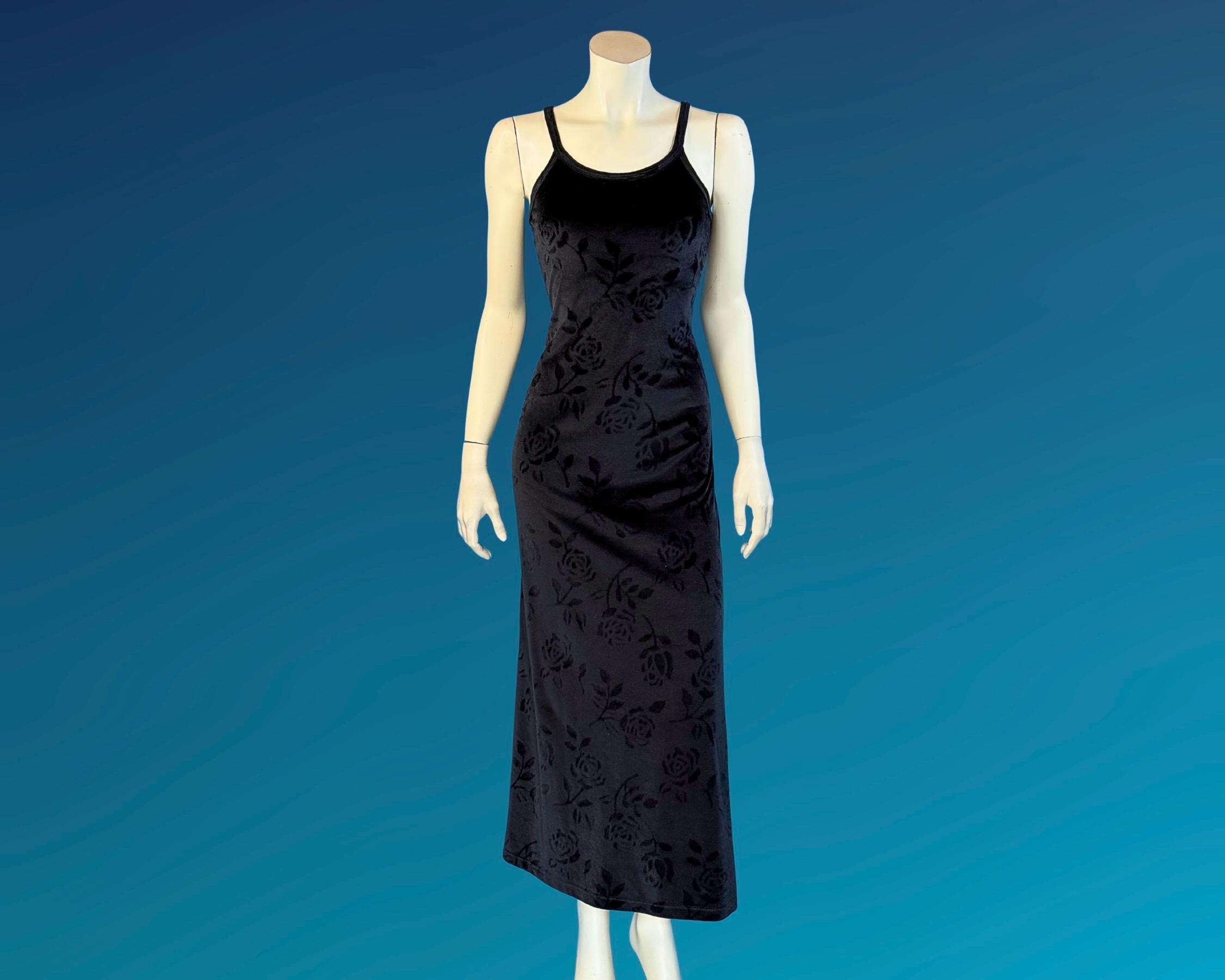 90s Velvet Slip - Etsy