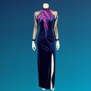 blue fire dress A Dress on Mannequin with Blue Flames Stock Illustration