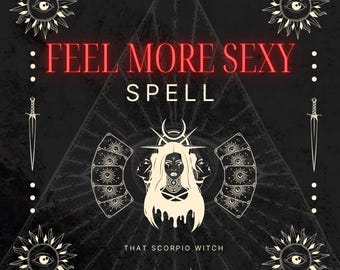 Hechizo para sentirse más sexy / Ritual digital en PDF para energía sensual y confianza / Brujería magnética