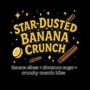Freeze-Dried Bananas - Star-Dusted Banana Crunch 1.15oz