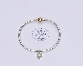 ORIGINAL Cape Cod Screwball® by Eden Hand Arts - Sterling Silver w/ 14K Gold Ball